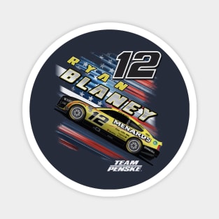 Ryan Blaney Patriotic Magnet